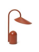 Bild von Tragbare Lampe Arum von Ferm Living, H: 30 cm, Oxidrot