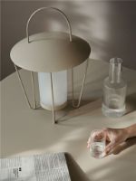 Bild von Ferm Living Abri Laterne H: 44,5 cm - Kaschmir