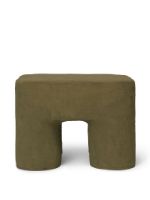 Bild von Ferm Living Podo Hocker H: 25 cm - Khaki