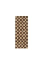 Bild von Ferm Living Check Woll-Jute-Läufer 70x180 cm - Kaffee/Natur