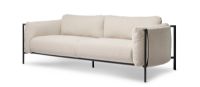 Bild von Bent Hansen Aware 3-Pers. Sofa L: 227 cm – Ricco 21/Sort Couple