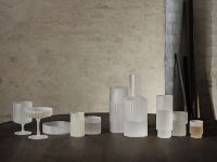 Bild von Ferm Living Ripple Glas 4er Set Ø: 7 cm - Milchglas