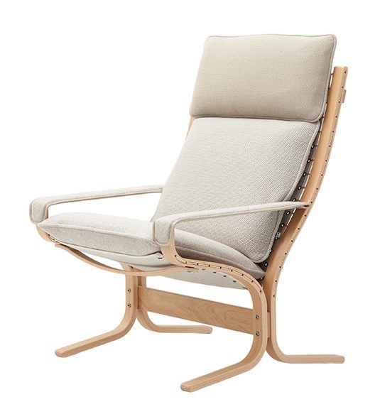 Bild von LK Hjelle Siesta Trio Sessel hoch mit Armlehne – Natur/Trio Beige