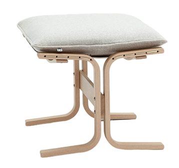 Bild von LK Hjelle Siesta Trio Fußhocker – Natur/Beige