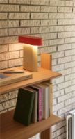 Bild von Hübsch Sleek Tischlampe H: 25 cm - Grün/Rot