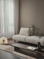 Bild von Ferm Living Dase Sofa Mitte B: 91 cm - Nordic Bouclé/Off-White 
