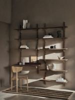 Bild von Ferm Living Ives Teppich 80x200 cm - Hellbraun/Schokolade