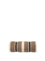 Bild von Ferm Living Strand Steppmatratze L: 180 cm - Johannisbrotbraun/Pergament