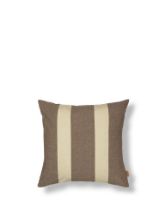 Bild von Ferm Living Strand Outdoor-Kissen 50x50 cm - Johannisbrotbraun/Pergament