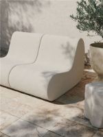 Bild von Ferm Living Rouli Center-Modul 76x108 cm - Pure Bouclé/Off-White