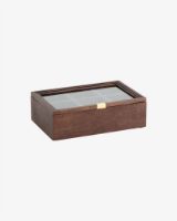 Bild von Nordal PUTO Aufbewahrungsbox mit Deckel 8,5x26,5 cm - Natur