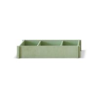 Bild von Squarely Copenhagen BloomTRAY 53x27x10 cm - Wiesengrün