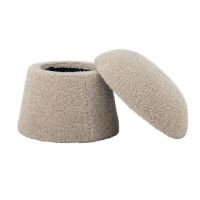 Bild von Bloomingville Bocca Pouf H: 38 cm – Natur/Polyester