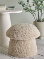 Bild von Bloomingville Bocca Pouf H: 38 cm – Natur/Polyester