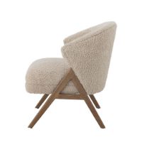 Bild von Bloomingville Camino Lounge Chair – Natur/Gummiholz