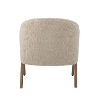 Bild von Bloomingville Camino Lounge Chair – Natur/Gummiholz