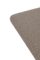 Bild von AYTM CURVA Kissen für Hocker 32,5 x 27,5 cm – Taupe/Bouclé VORBESTELLUNG: September 2024