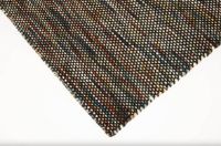 Bild von HC Carpets Bali Handgewebter Kelim-Teppich 160x230 cm - Schwarz Multi