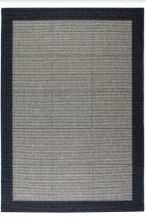 Bild von HC Carpets Casablanca Flachgewebter Teppich 133x195 cm - Dunkelgrau