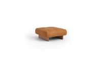 Bild von HAY Quilton Lift Ottoman 105x105 cm - Lackierte Eiche/Sense Cognac