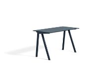 Bild von HAY CPH 90 2.0 Schreibtisch 130x65x74 cm - Tiefblau lackierte Eiche/Tiefblaues Linoleum