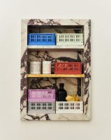Bild von HAY Colour Crate Mini 8x13x17 cm Sæt á 2 stk - Red