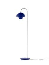 Bild von &Tradition Blumentopf VP12 Gulvlampe H: 122 cm - Kobaltblau-plattiert