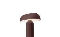 Bild von Normann Copenhagen Porta Tischlampe H: 23,5 cm – Braun