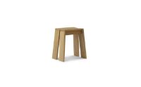 Bild von Normann Copenhagen Let Hocker H: 46 cm – Eiche