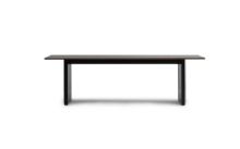 Bild von Normann Copenhagen Panel Esstisch 90x250 cm - Schwarz/Dunkelbraun