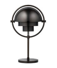 Bild von GUBI Multi-Lite Tragbare Lampe H: 30 cm - Schwarzmessing/Schwarzmessing