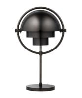 Bild von GUBI Multi-Lite Tragbare Lampe H: 30 cm - Schwarzmessing/Schwarzmessing