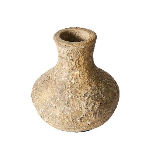 Muubs Vase Eris Medium H: 19 - Rustikaler Sand