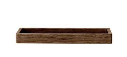 Andersen Furniture Shelf 10 - 32x12x3,5 cm - Mørk Mat Lakeret Aske