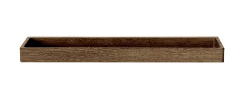 Andersen Furniture Shelf 11 - 44x12x3,5 cm - Mørk Mat Lakeret Aske
