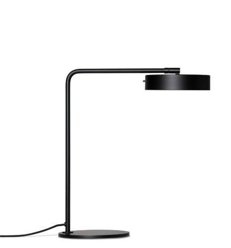 Rubn James Bordlampe H: 46 cm - Sort Pulverlakeret Stål