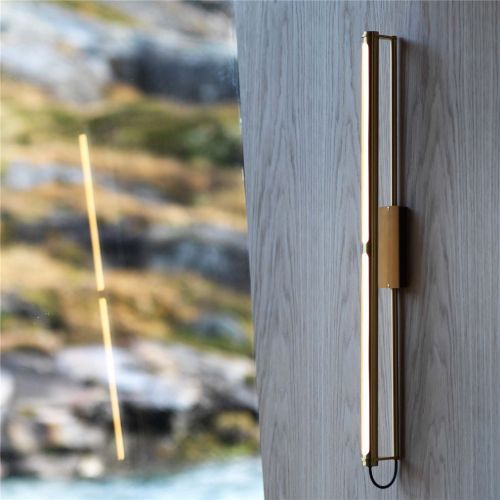 Rubn Bloomsbury Wandleuchte H: 80 cm - Messing
