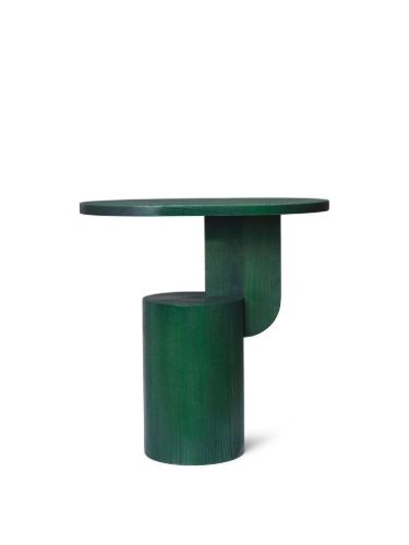Ferm Living Insert Side Table 34x49 cm  - Myrtle Green Stained