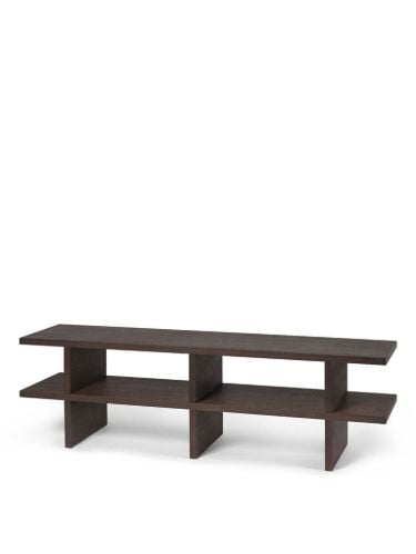 Ferm living Kona Bench B: 138 cm - Dark Stained