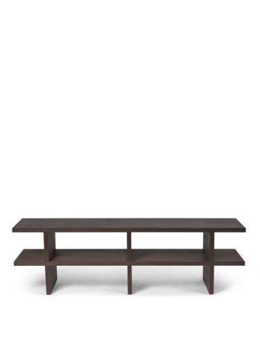 Ferm Living Kona Bank B: 138 cm - Dunkel gebeizt