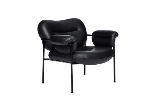 Fogia Bollo Armchair H: 71 cm - Vintage Black