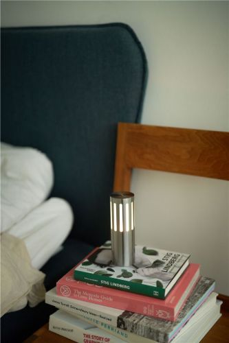 Rubn Bloomsbury Tischlampe klein H: 16 cm – Stahl