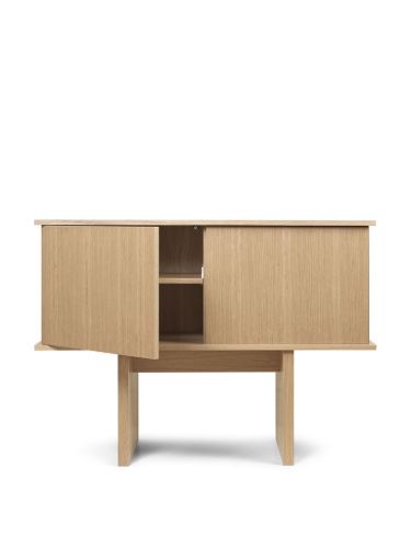 Ferm Living Stelzen-Sideboard Single - Natürliche Eiche