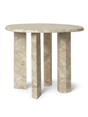 Ferm Living Taula Side Table H: 45 cm - Sand