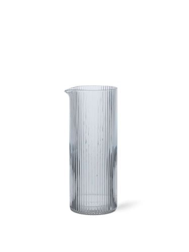Ferm Living Ripple Milk Jug H: 16 cm - Clear