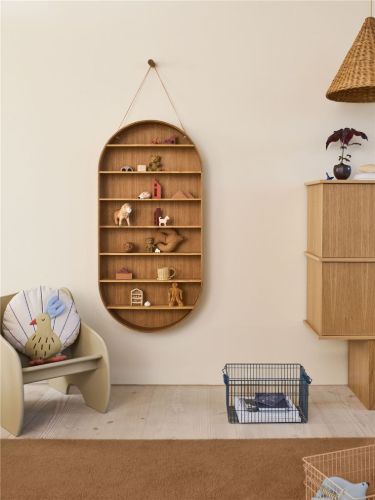 Ferm Living Oval Dorm H: 110 cm - Geölte Eiche
