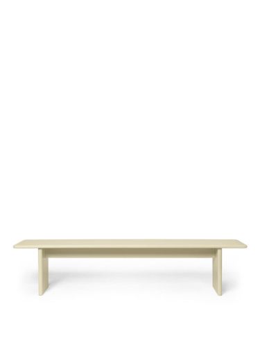 Ferm Living Rink Bench 200 - Eggshell
