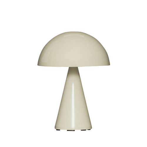 Hübsch Mush Transportabel Lampe H: 20 cm - Sand