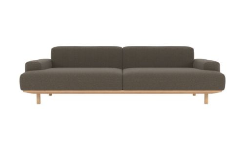 Bruunmunch Reason 2,5 Pers. Sofa L: 248 cm - Crush 40