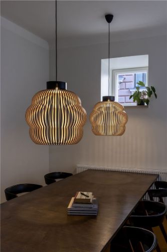 Secto Design Stirnband-Anhänger Ø: 55 cm - Schwarz
